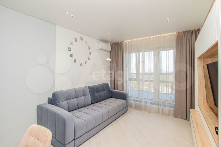 2-к. квартира, 43,8 м², 6/16 эт.