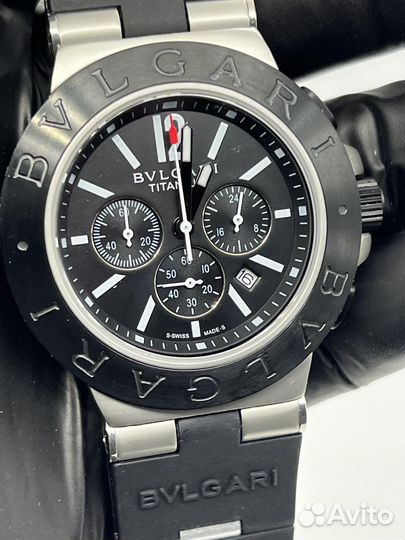 Часы Bvlgari Diagono Titanium 40mm