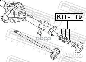 Подшипники полуоси комплект KIT-TT9