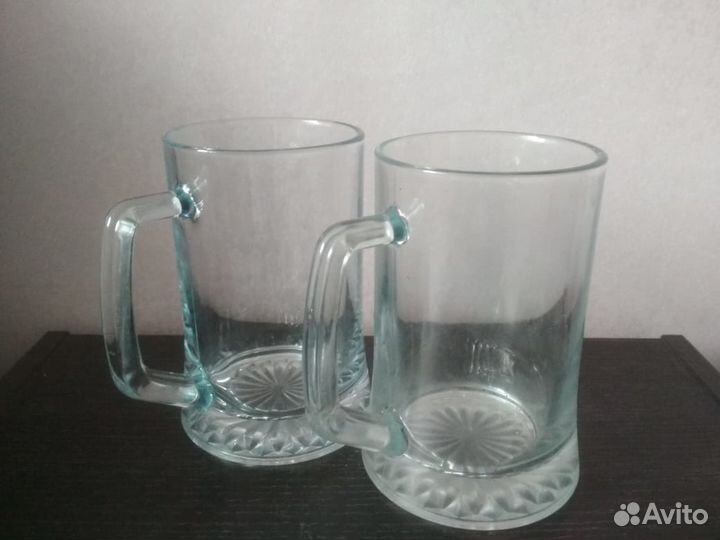 Пивные кружки, 2 шт. Без логотипов