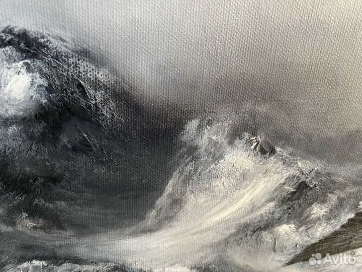 Картина маслом на холсте большая 