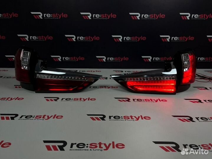 Фары задние Lexus LX570 от Рестайлинга в 16г