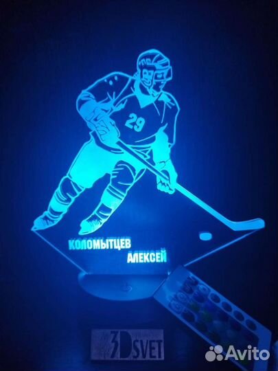 3 d ночник светильник