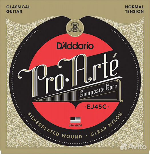 Струны DAddario EJ45C composite PRO arte