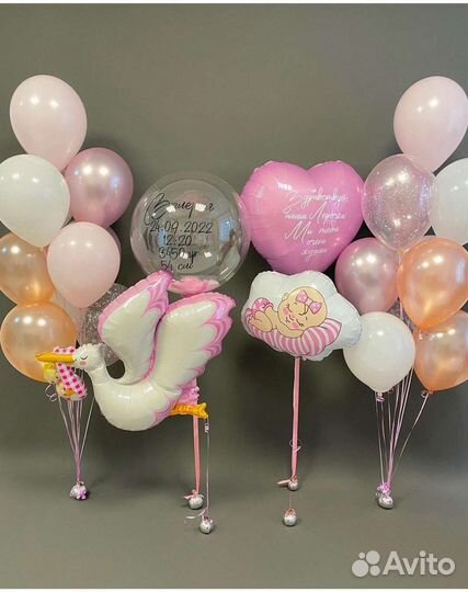 Шары на выписку гелиевые шары шарики