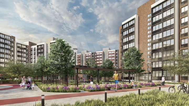 2-к. квартира, 68,7 м², 1/10 эт.