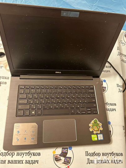 Металлический ноутбук для игр dell