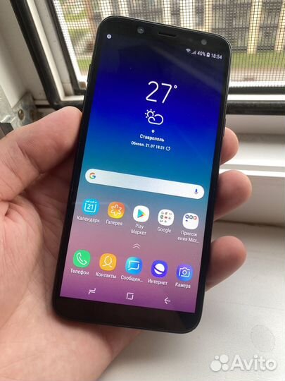 Телефон samsung А6