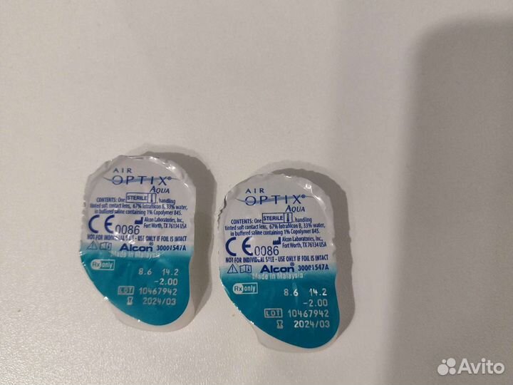 Контактные линзы