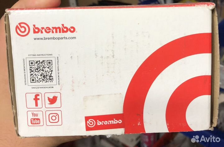 Колодки задние Brembo P50122 (C-class)