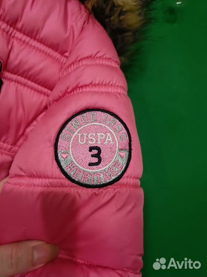 Куртка для девочки 104 US Polo демисезон