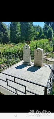 Уборка мест захоронения на кладбище