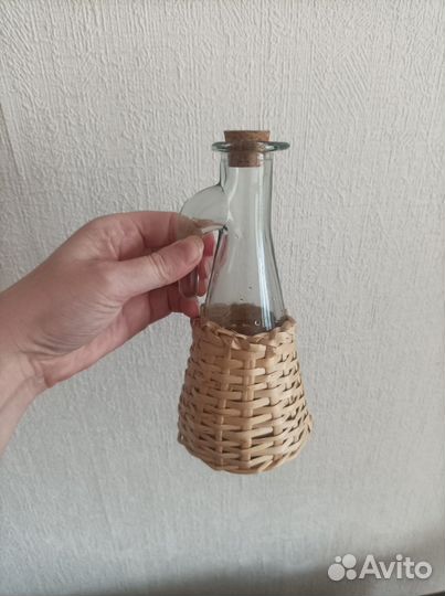 Графин соусник стеклянный для масла уксуса набор