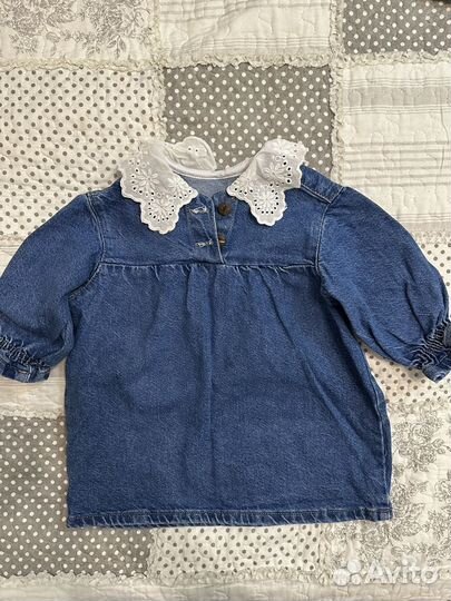 Джинсовое платье Zara для девочки