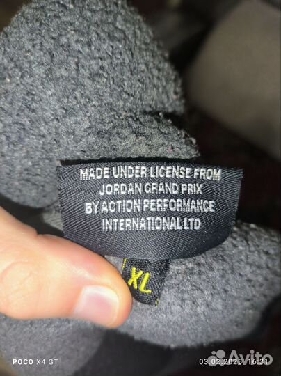 Флисовая кофта jordan