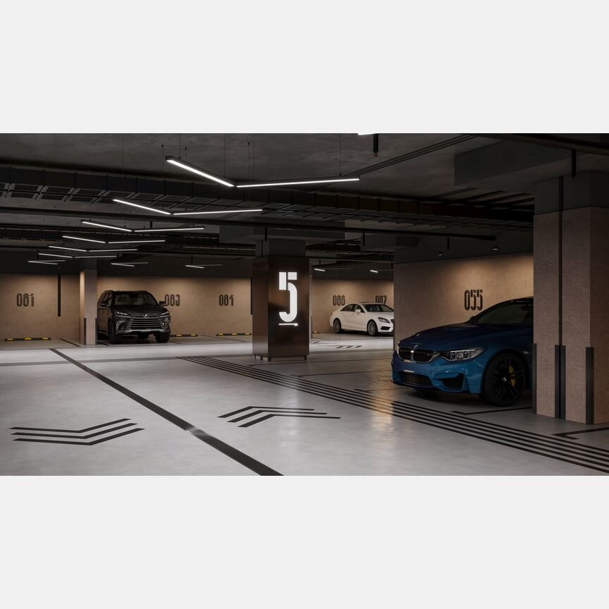 2-к. квартира, 60,8 м², 25/44 эт.