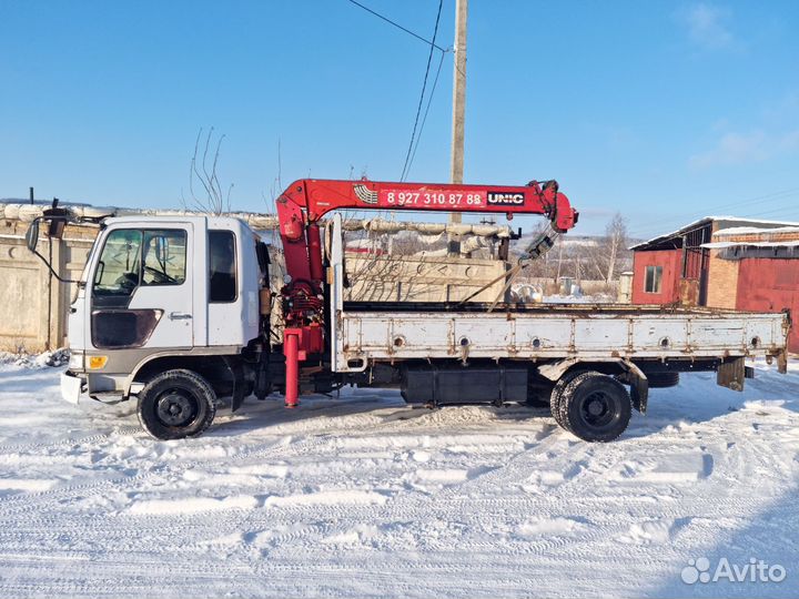 Hino 500 (Ranger) с КМУ, 1977