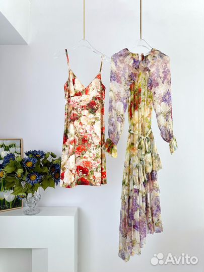 Платье zimmermann из шелка S-XL