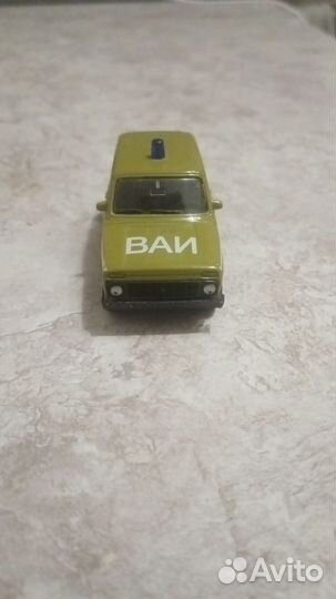Моделька Нива Ваз-2121 Военная автоинспекция