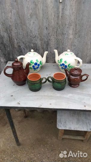 Чайники керамические