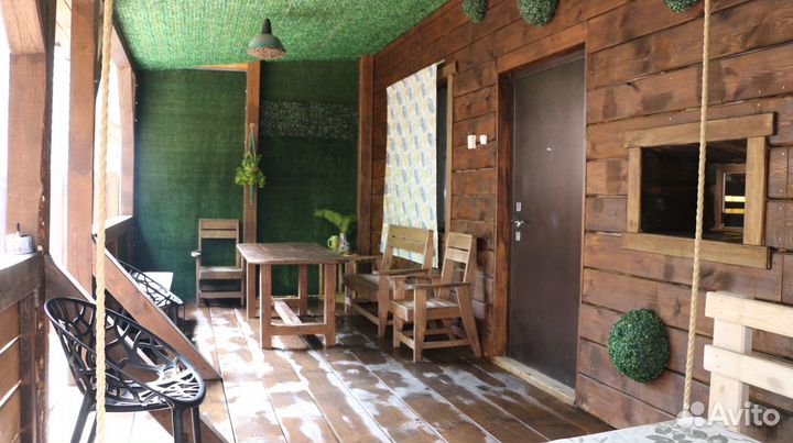 LES - Березовая банька на дровах (бассейн, купель)