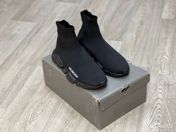 Кроссовки Balenciaga Speed Trainer Black (36-45)