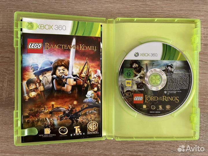 Игра для приставки xbox 360 Lego Властелин Колец