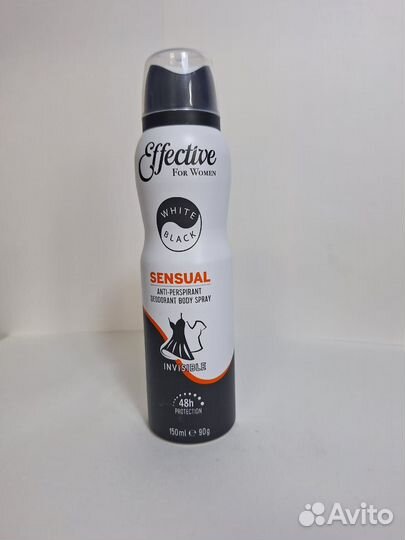 Антиперспирант для женщин effective 150ML sensual
