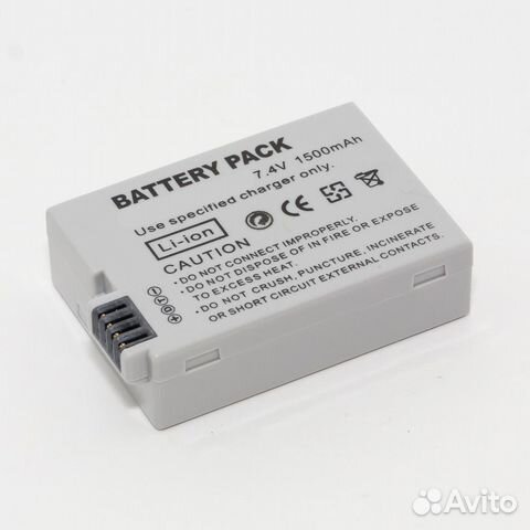 Аккумулятор LP-E8 для Canon EOS 550D 7.4V 1800mAh