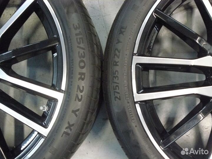 Колеса R22 оригинал BMW X5 G05 X6 G06 стиль 742M