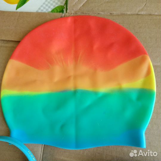 Шапочка и 2-е очков д/плавания
