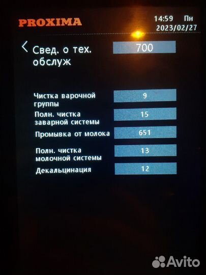 Кофемашина proxima f12 plus