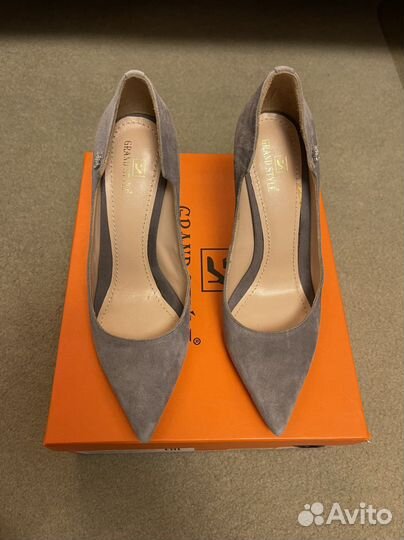 Новые туфли женские натуральная замша Grand Style