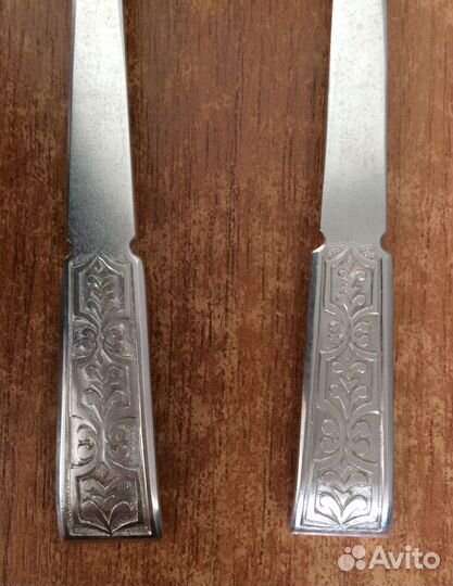 Серебряные чайные ложки. 916 пр. (2 шт)