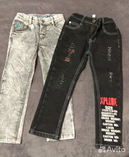 Джинсы для мальчика 104