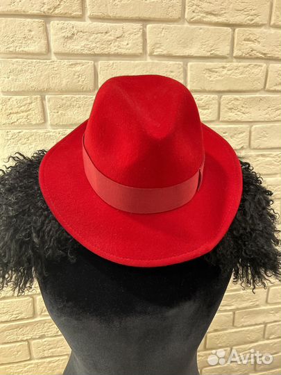 Шляпа фетровая женская