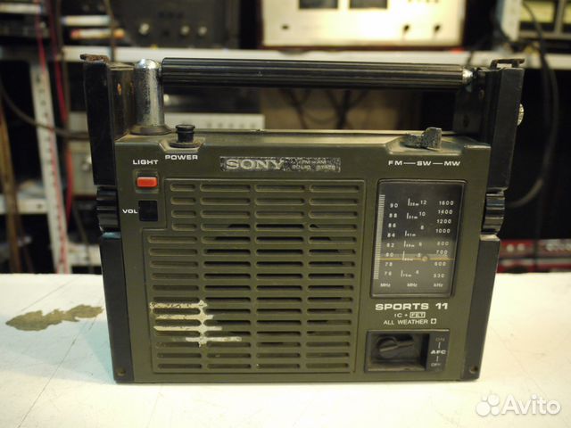 Приемник Sony ICF 11 Sports купить в Санкт-Петербурге | Электроника | Авито