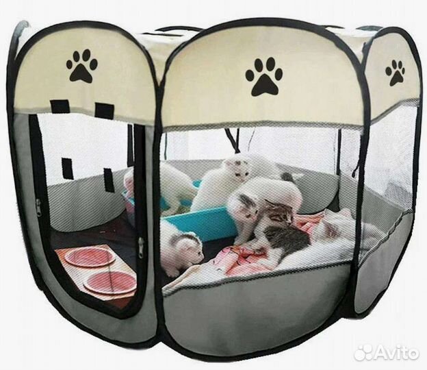 Вольер манеж для собак и кошек