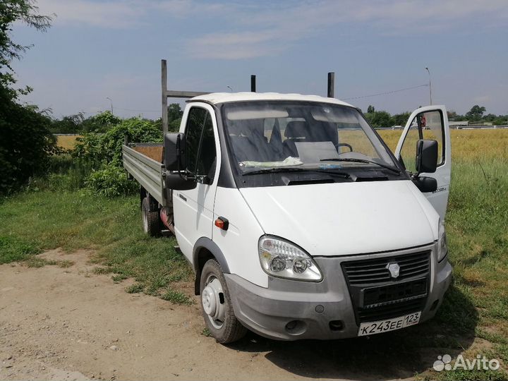 Грузоперевозки : Газель, бортовая, открытая