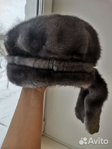 Шапка норковая женская