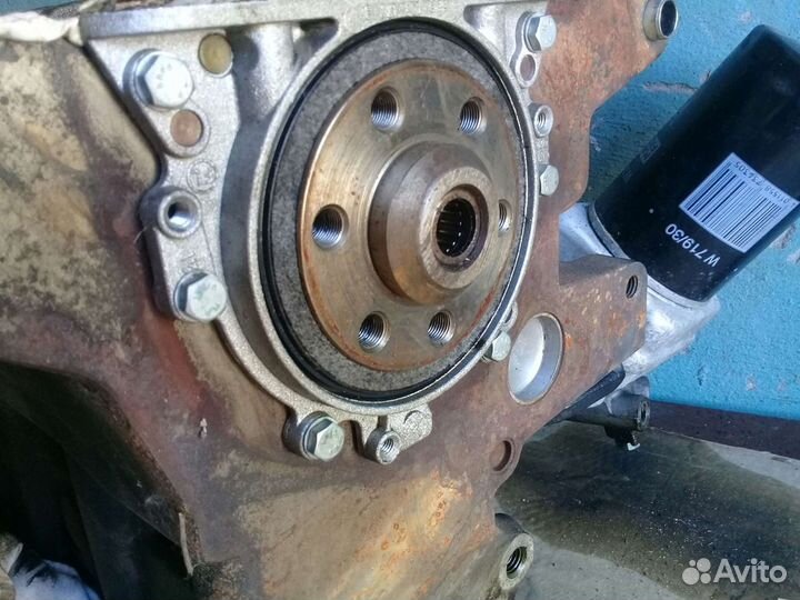 Крышка коленвала задняя 1.8 ARG VW Passat B5