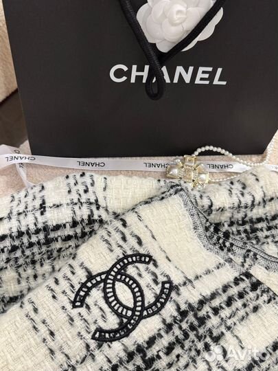 Шарф chanel