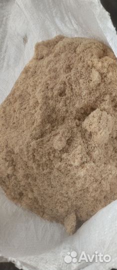 Опилки в мешках