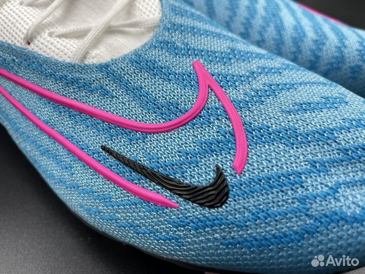 Бутсы Nike Phantom GX DF FG blue no socks