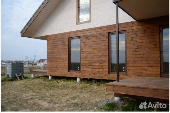 Гибкая фасадная доска