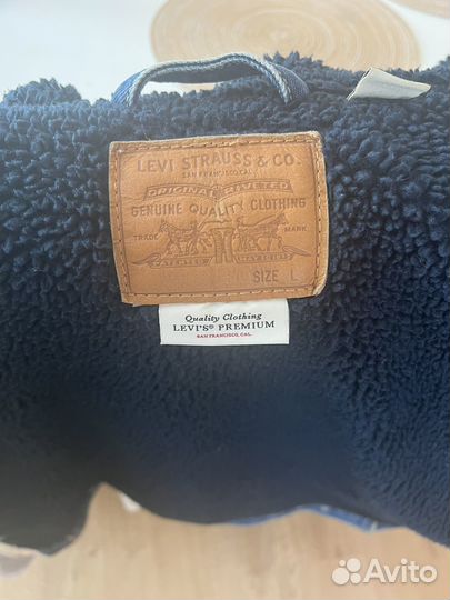 Куртка шерпа levi s, оригинал