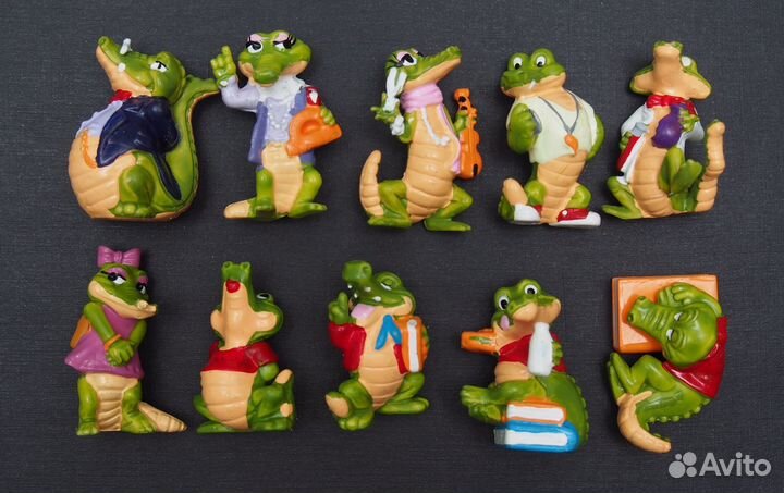 Киндер сюрприз Крокодилы в школе
