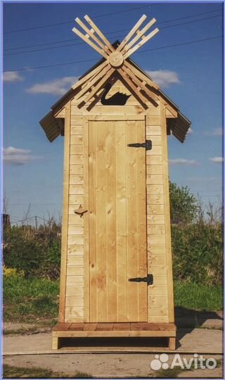 Уличный туалет домик с установкой зщэ 452