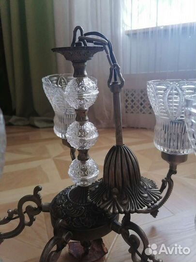 Люстра хрустальная СССР