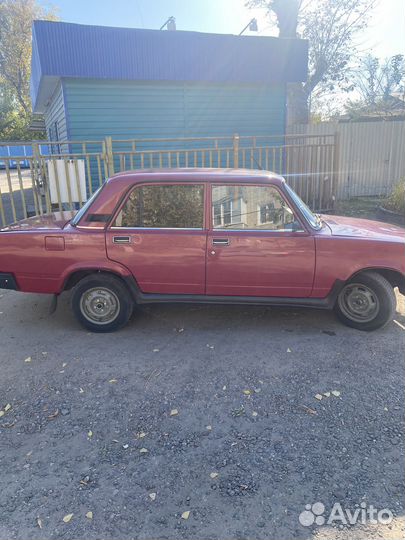 ВАЗ 2107 1.5 МТ, 2005, 69 000 км
